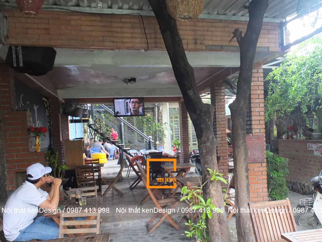 thiết kế quán cafe bình dân 